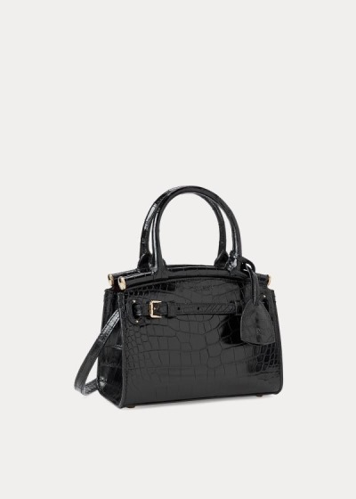 Ralph Lauren Alligator Mini RL50 Håndtaske Dame Danmark (SGZIM4671)